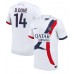 Maillot de foot Paris Saint-Germain Desire Doue #14 Extérieur vêtements 2024-25 Manches Courtes